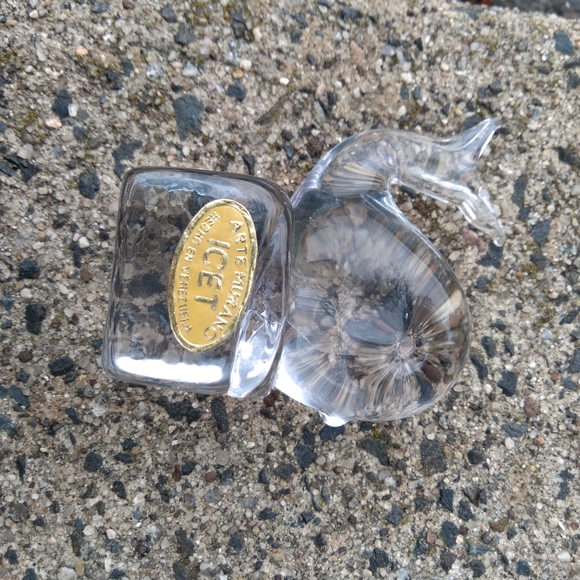 Arte Murano ICET glass whale vintage - Picture 3 of 11